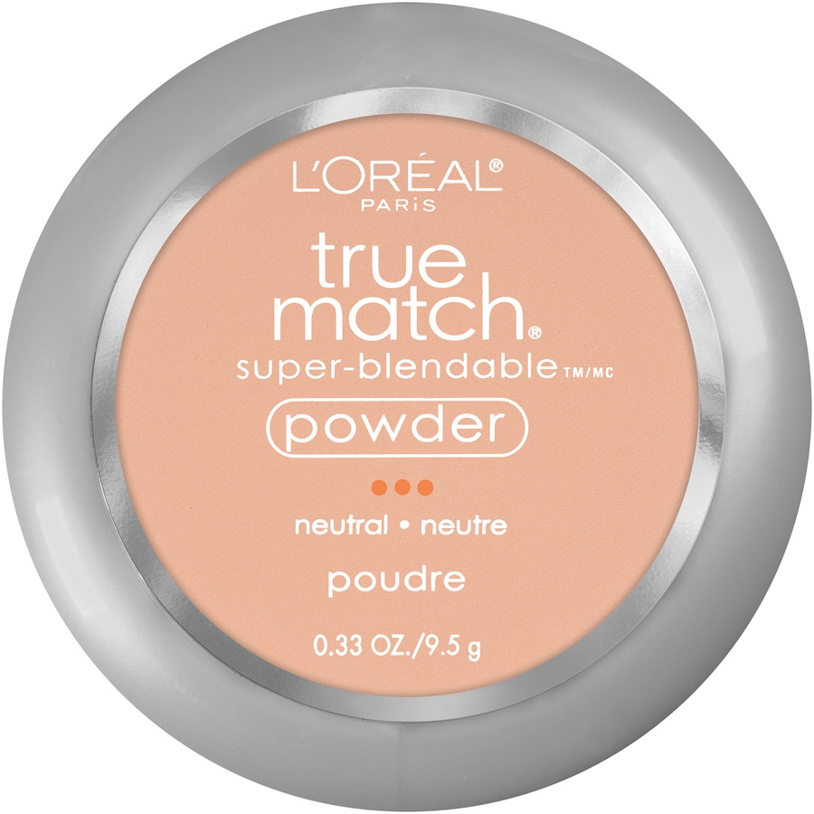 slide 2 of 5, L'Oréal True Match Powder N3 Natural Buff, 0.33 oz