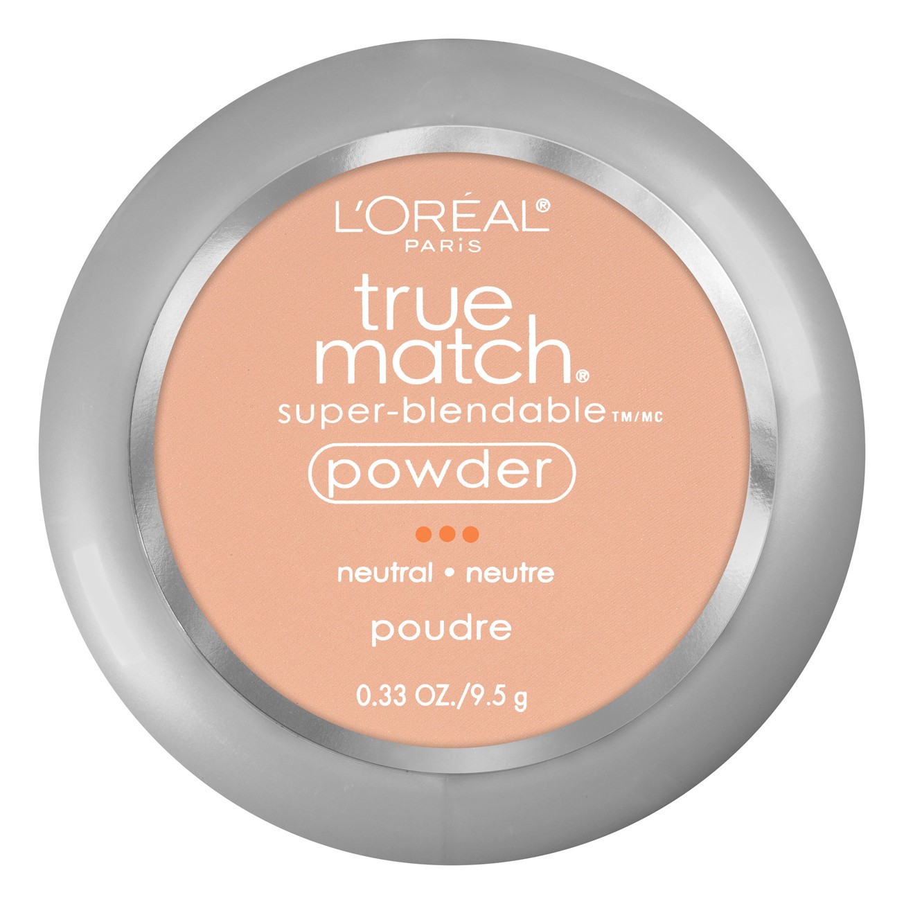 slide 1 of 5, L'Oréal L'Oreal Paris True Match Natural Buff Super Blendable Oil Free Makeup Powder - 0.33 Oz, 0.33 oz