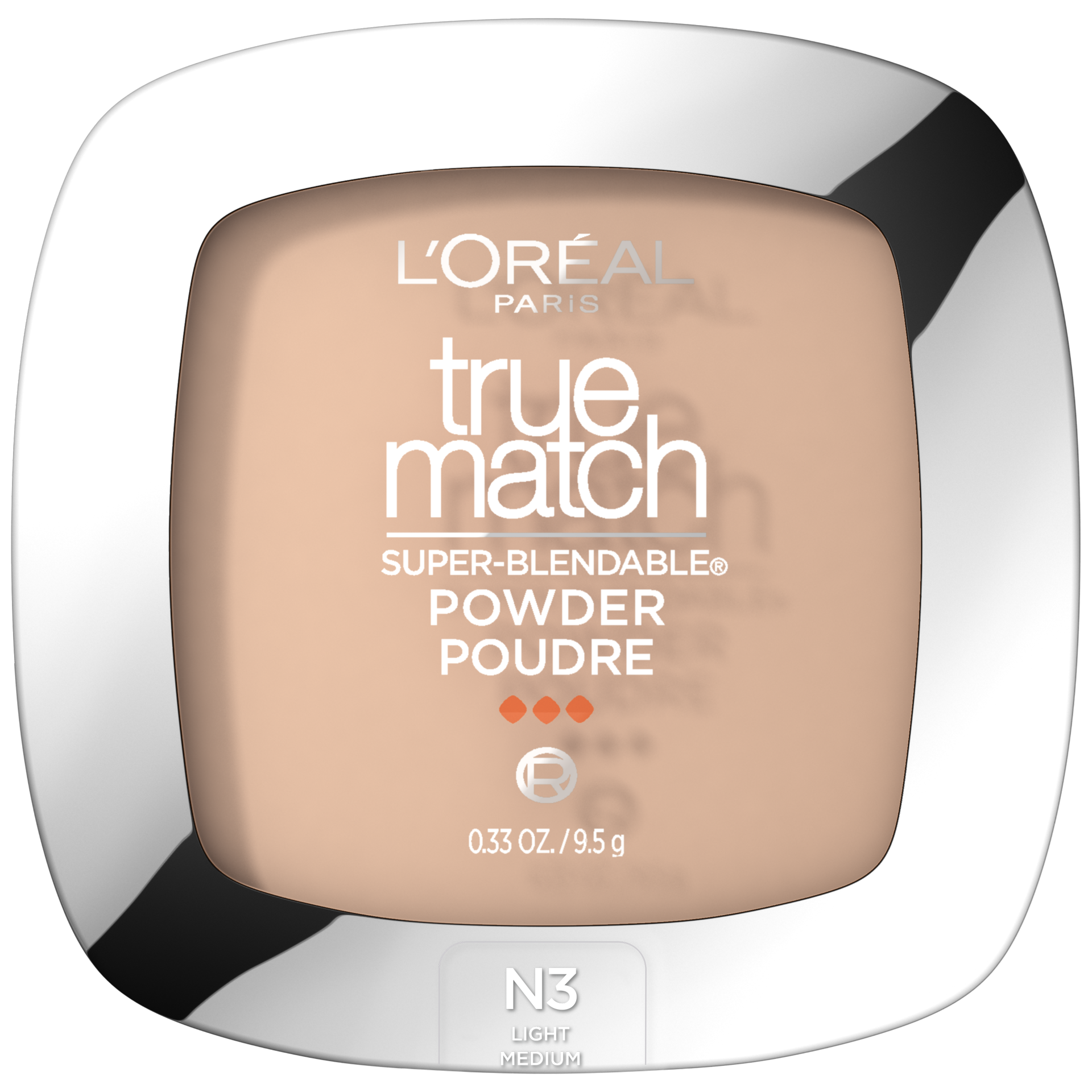 slide 1 of 5, L'Oréal L'Oreal Paris True Match Natural Buff Super Blendable Oil Free Makeup Powder - 0.33 Oz, 0.33 oz