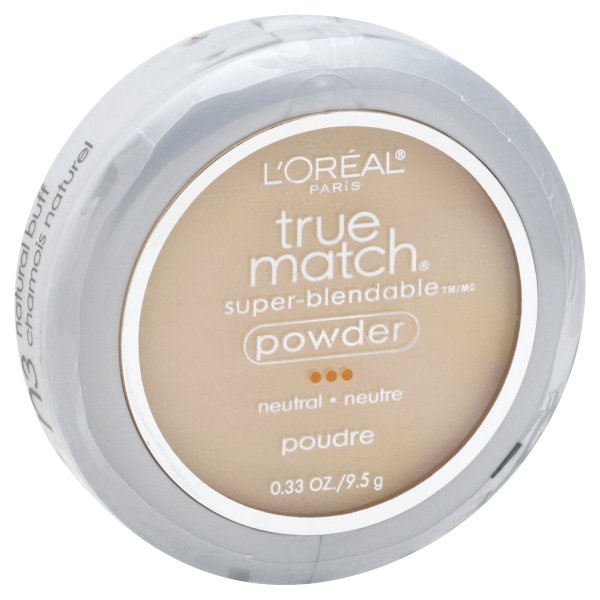 slide 1 of 5, L'Oréal True Match Powder N3 Natural Buff, 0.33 oz