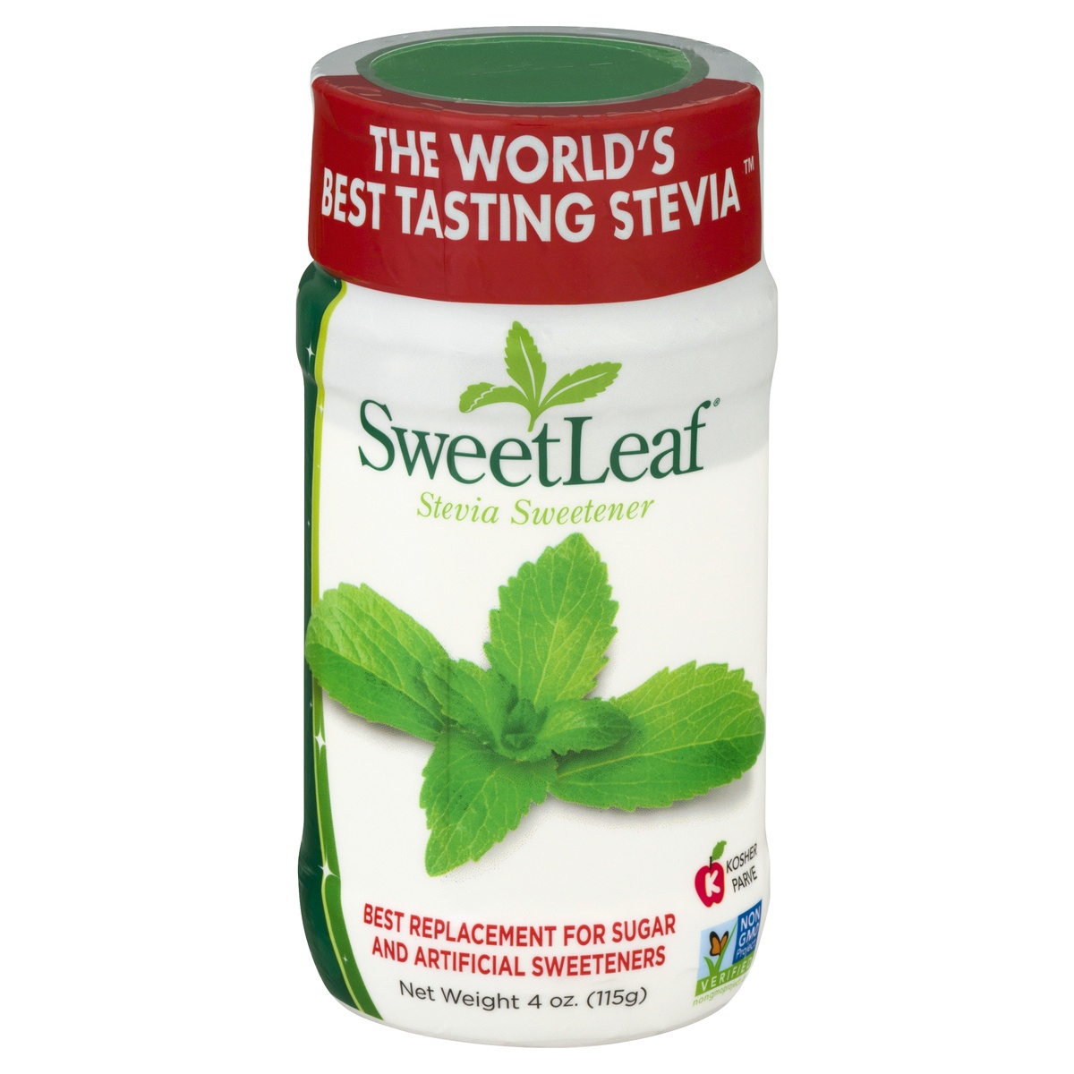 slide 1 of 1, SweetLeaf Stevia Plus Powder, 4 oz