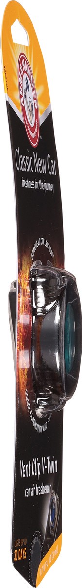 slide 7 of 11, ARM & HAMMER Vent Clip V-Twin Classic New Car Car Air Freshener 0.10 fl oz, 0.1 fl oz