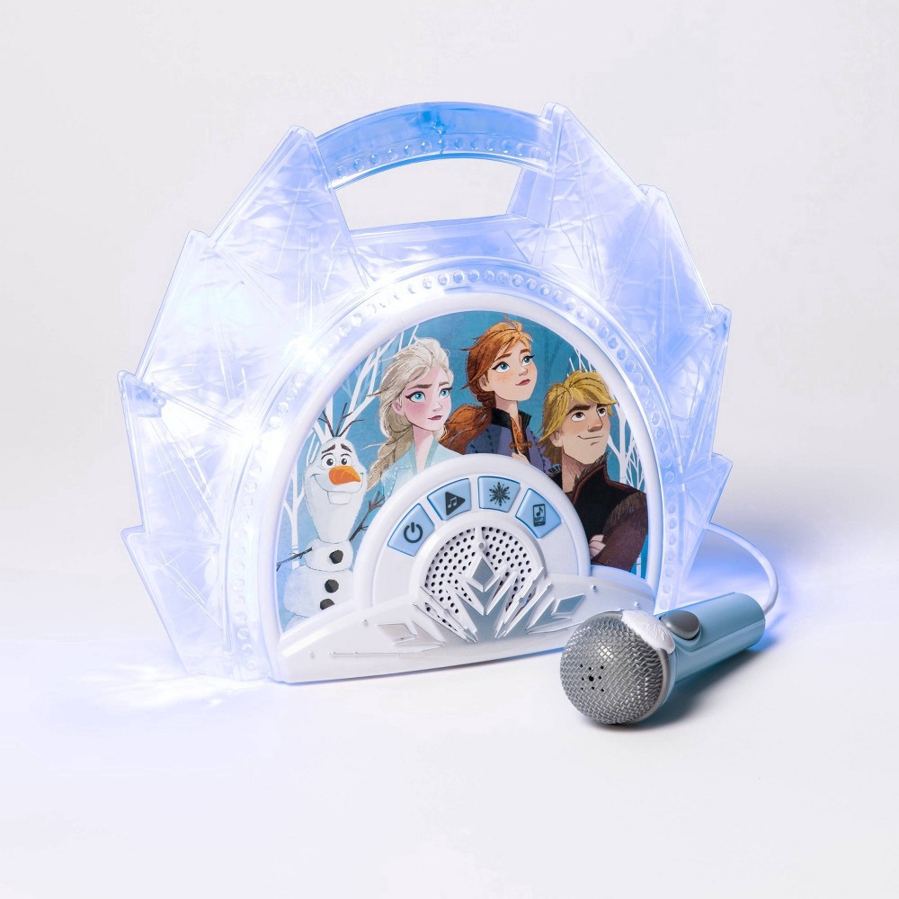 slide 9 of 13, Disney Frozen Sing-Along Boombox Speaker with Microphone, 1 ct