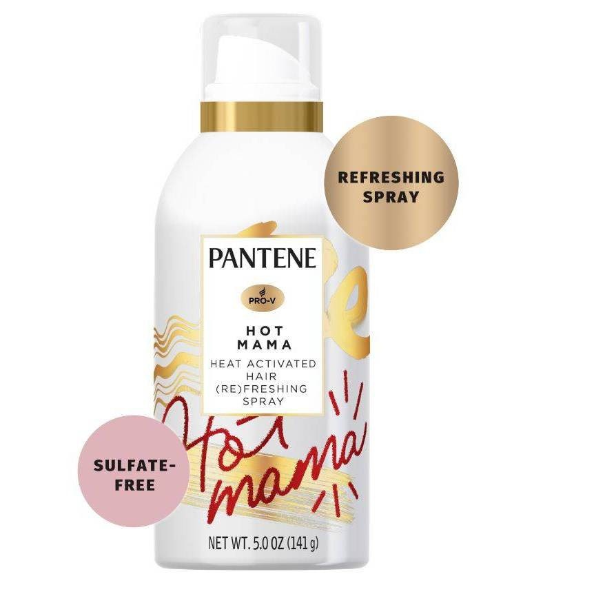slide 1 of 1, Pantene Pro-V Hot Mama Heat Activated Hair (Re)Freshing Spray, 5 oz, 5 oz