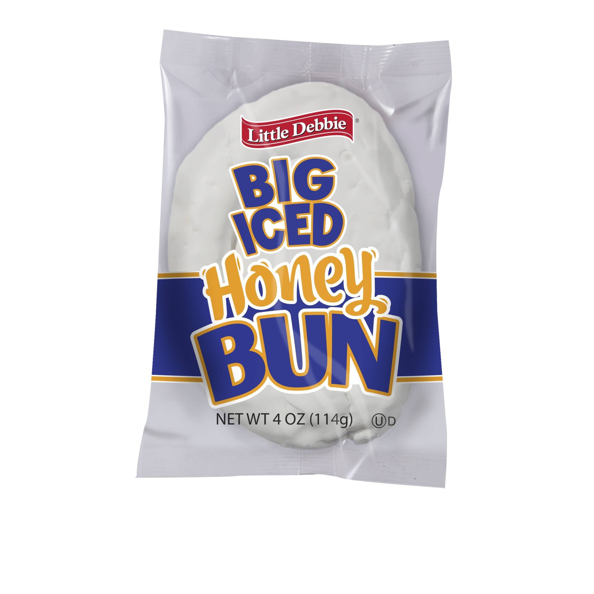 slide 1 of 1, Little Debbie Iced Honey Bun, 3.8 oz