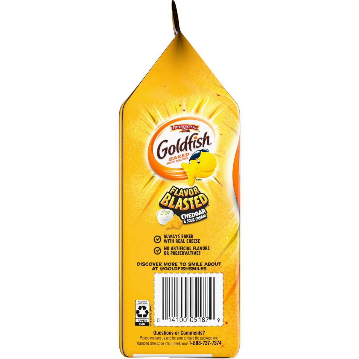 slide 7 of 11, Pepperidge Farm Cheddar and Sour Cream Crackers, 6.6 oz