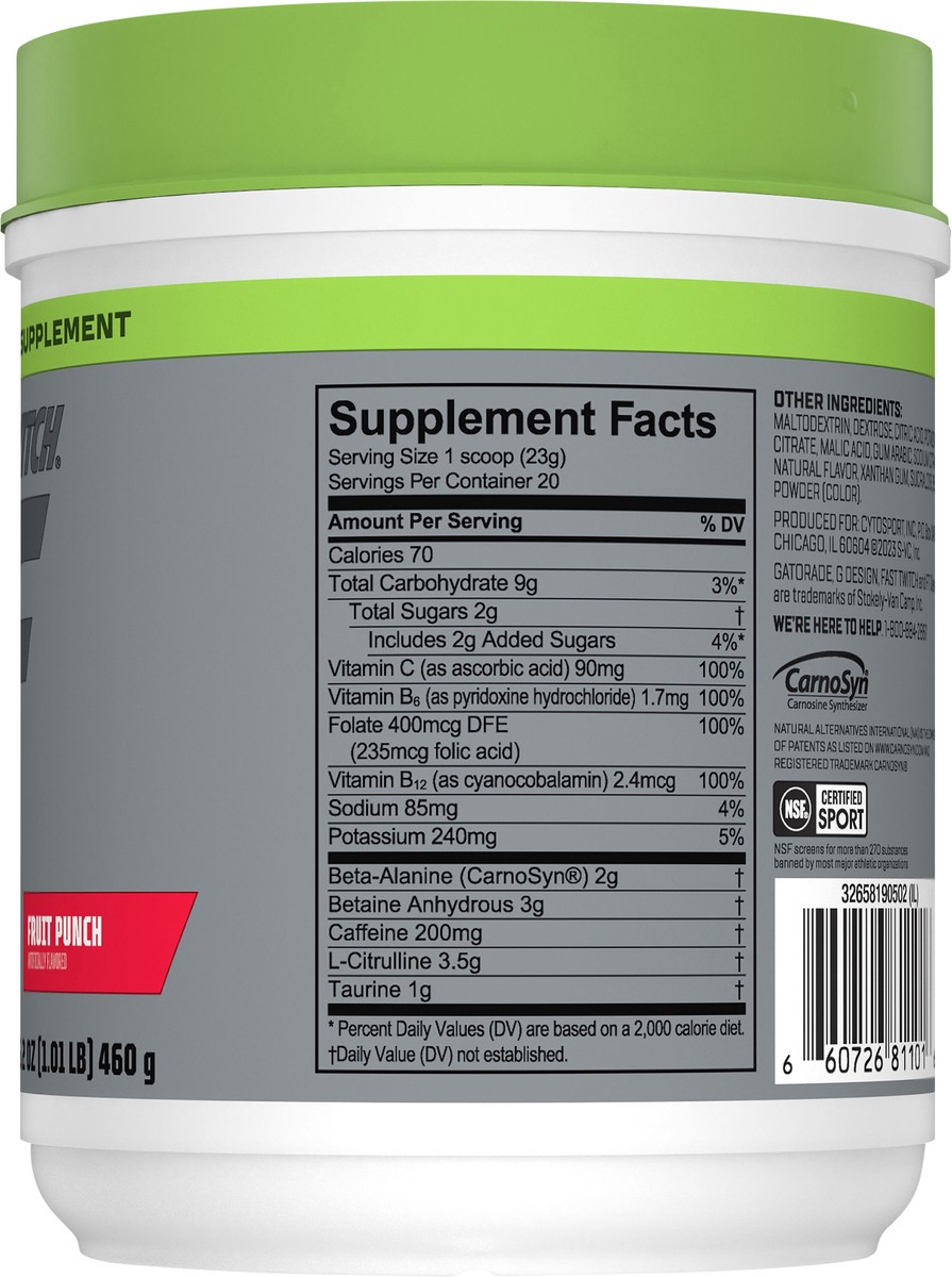 slide 2 of 6, MUSCLE MILK Pre-Workout Supplement, 16.2 oz