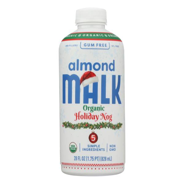 slide 1 of 1, Malk Almond Holiday Nog, 28 fl oz
