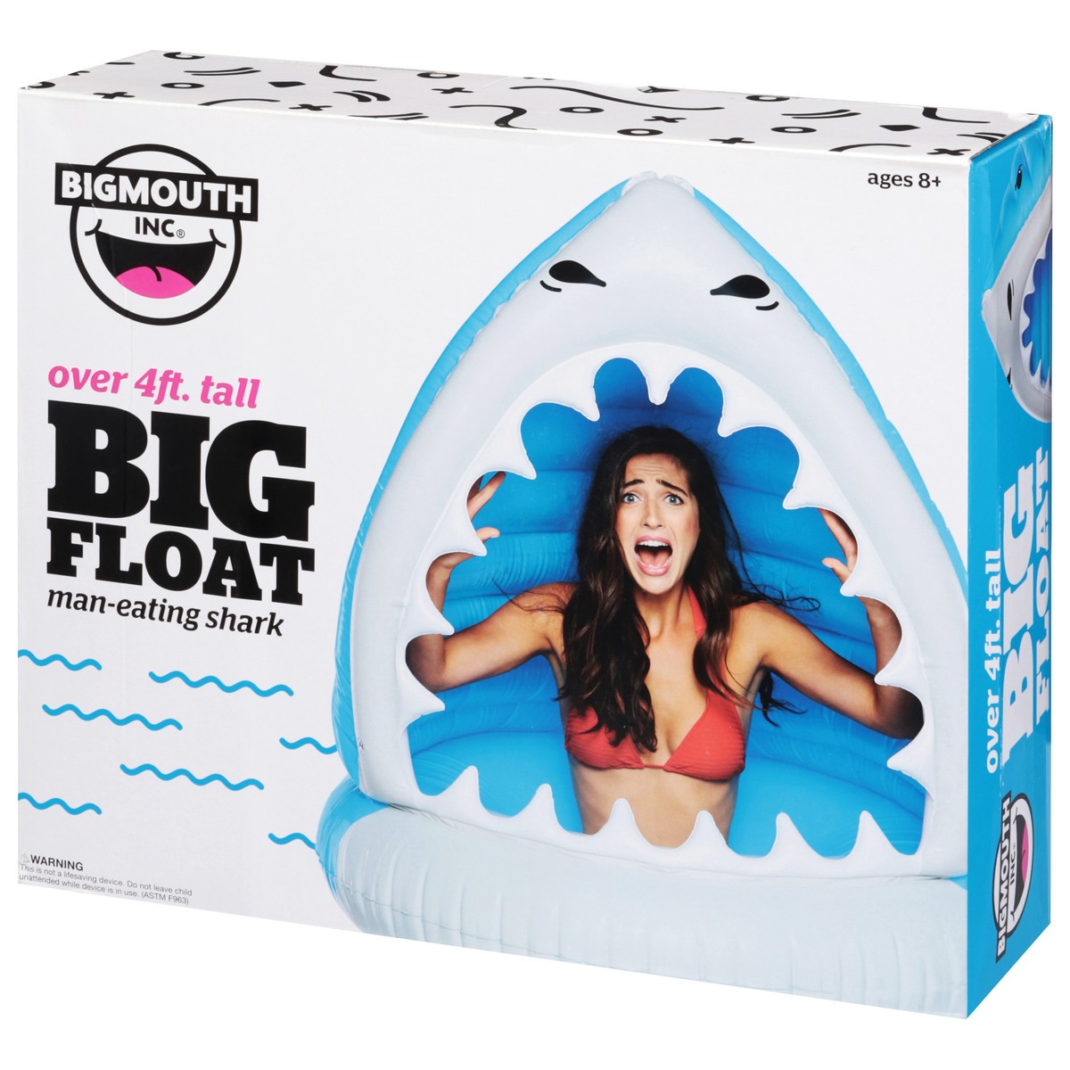 slide 8 of 10, Xl Shark Pool Float - Ea, 1 ct