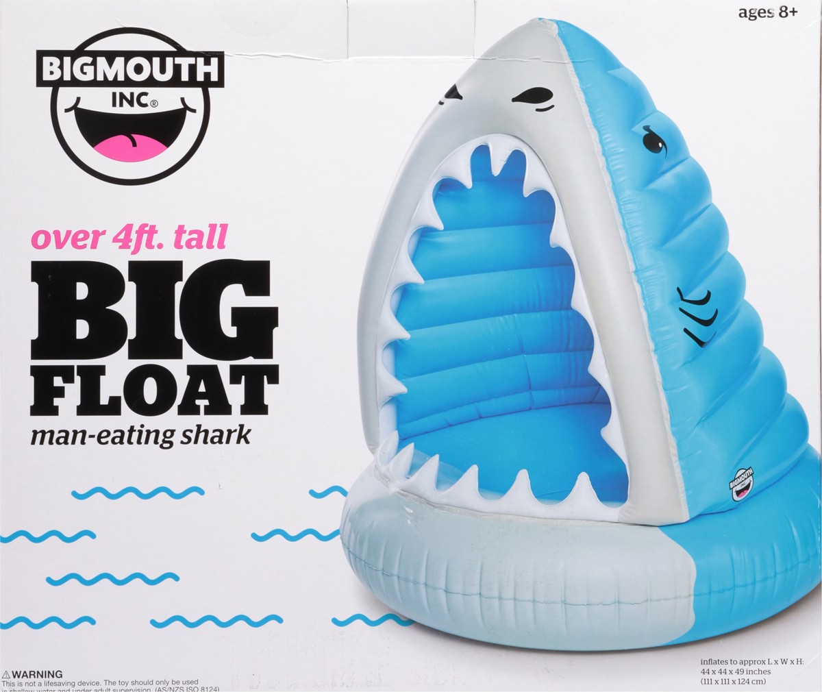 slide 2 of 10, Xl Shark Pool Float - Ea, 1 ct