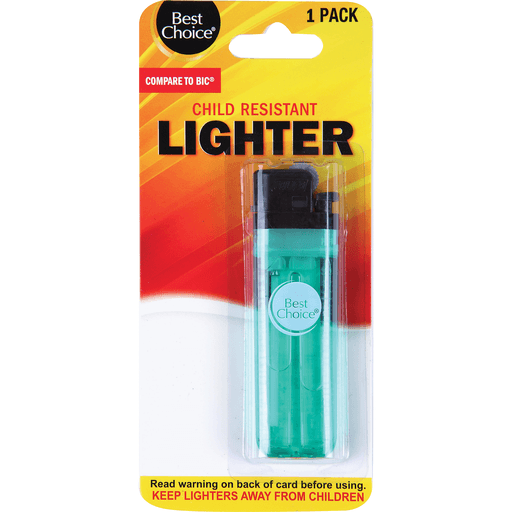 slide 1 of 1, Best Choice Resistant Lighter, 1 ct