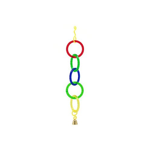 slide 1 of 1, JW Pet ActiviToys Olympia Rings Bird Toys, 1 ct
