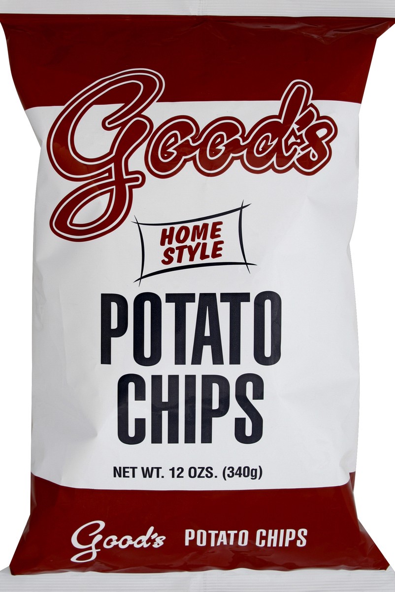 slide 3 of 5, Good's Home Style Regular Potato Chip, 12 oz