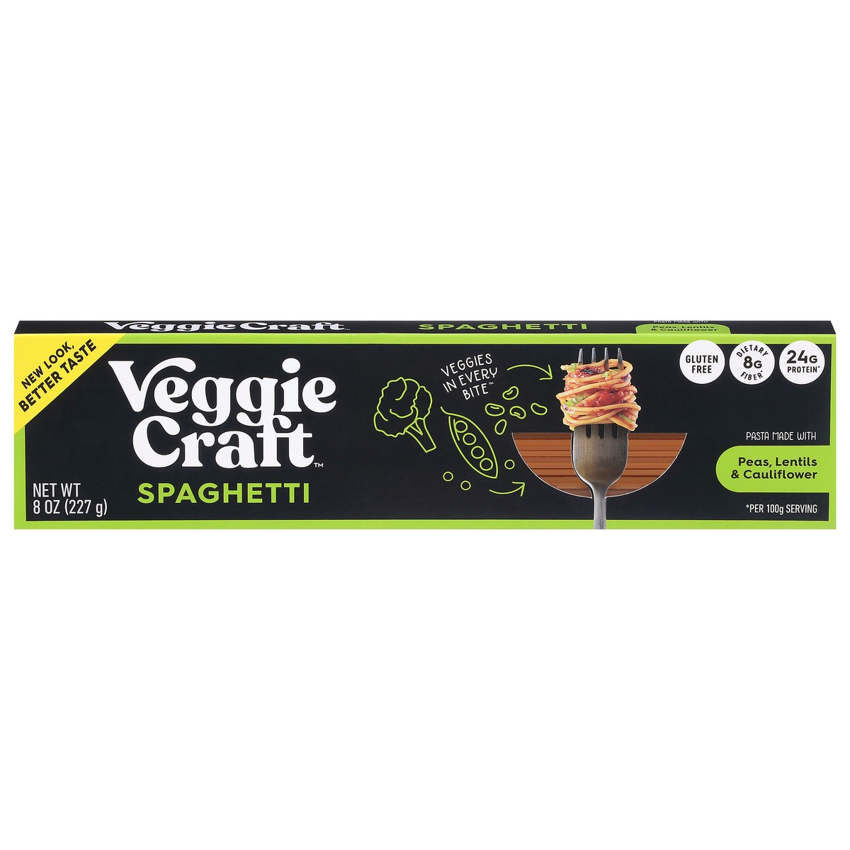 slide 1 of 14, Veggiecraft Spaghetti 8 oz, 16 oz