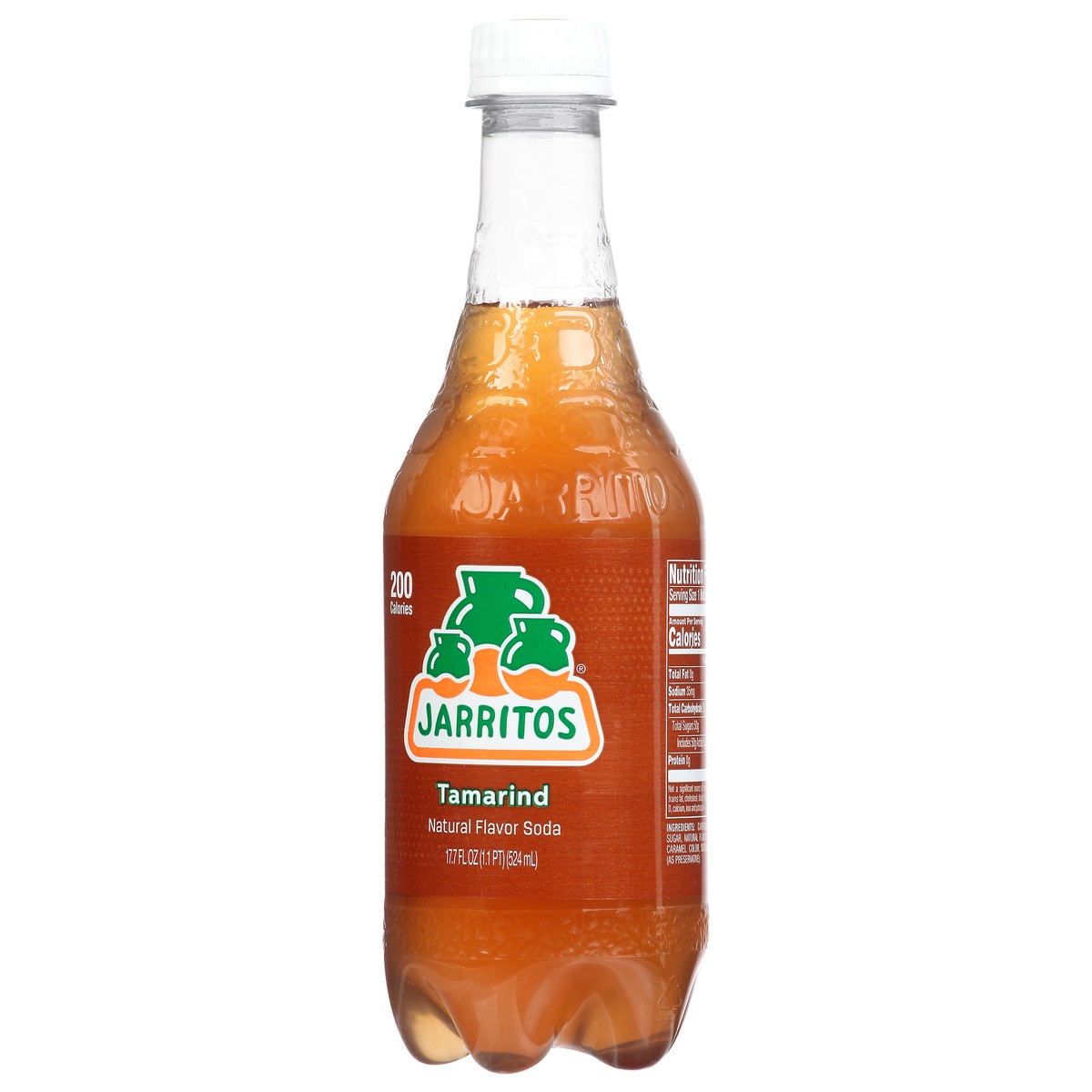 slide 7 of 9, Jarritos Natural Flavor Tamarind Soda - 17.70 fl oz, 524 ml