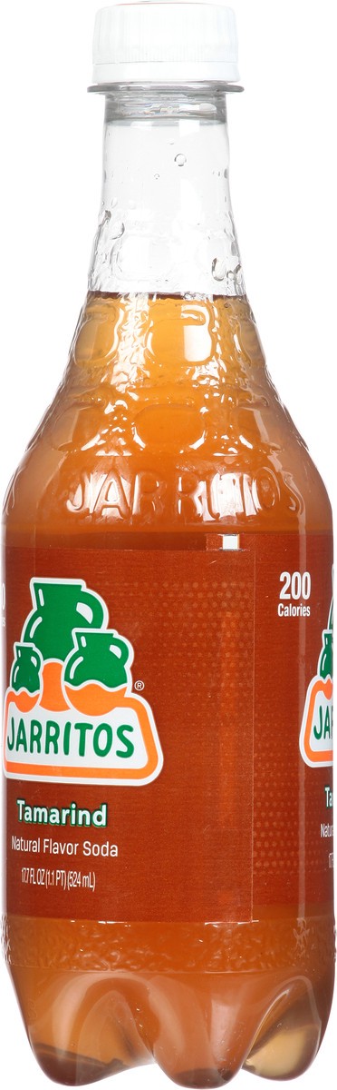 slide 3 of 9, Jarritos Natural Flavor Tamarind Soda - 17.70 fl oz, 524 ml