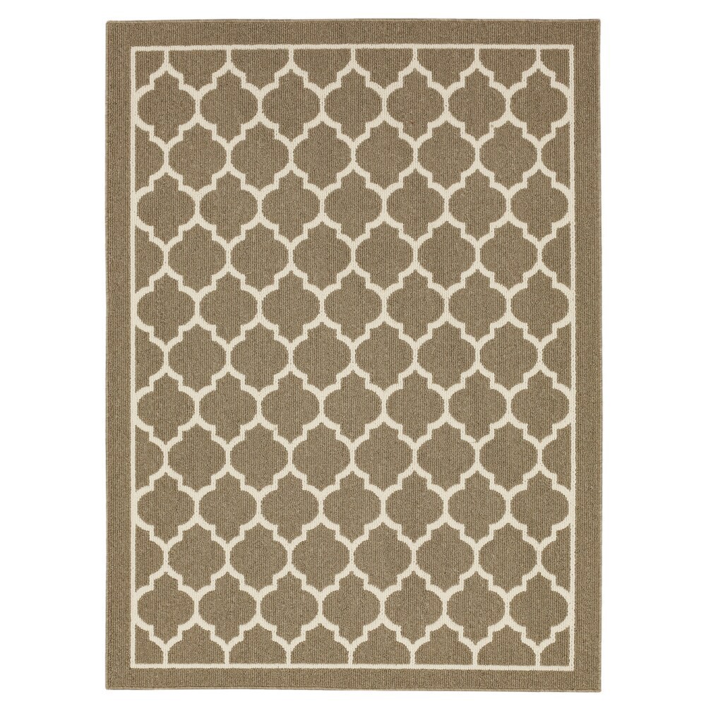 slide 1 of 1, Mohawk Home Beige/Starch Area Rug, 60 in x 84 in