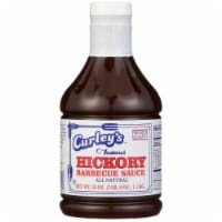 slide 1 of 5, Curley's Famous Hickory Barbecue Sauce, 38 oz