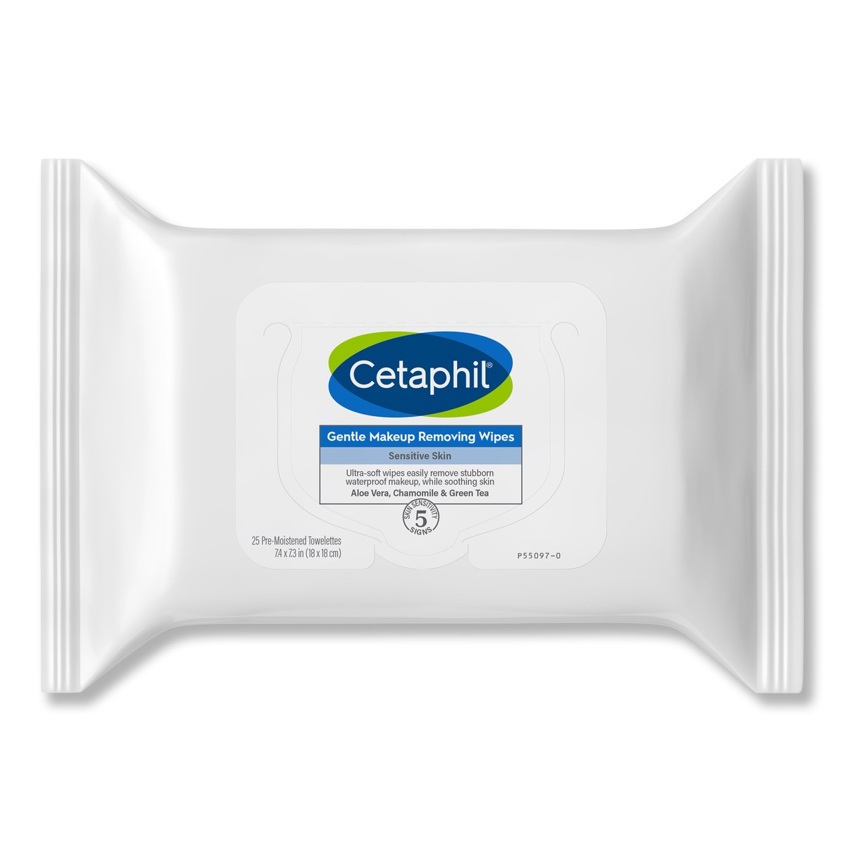 slide 2 of 2, Cetaphil Gentle Makeup Removing Wipes, 25 ct, 25 ct