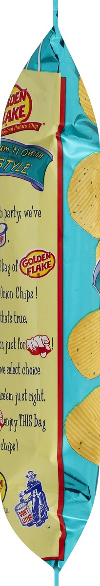 slide 3 of 5, Golden Flake Sour Cream & Onion Dip Chips, 5 oz