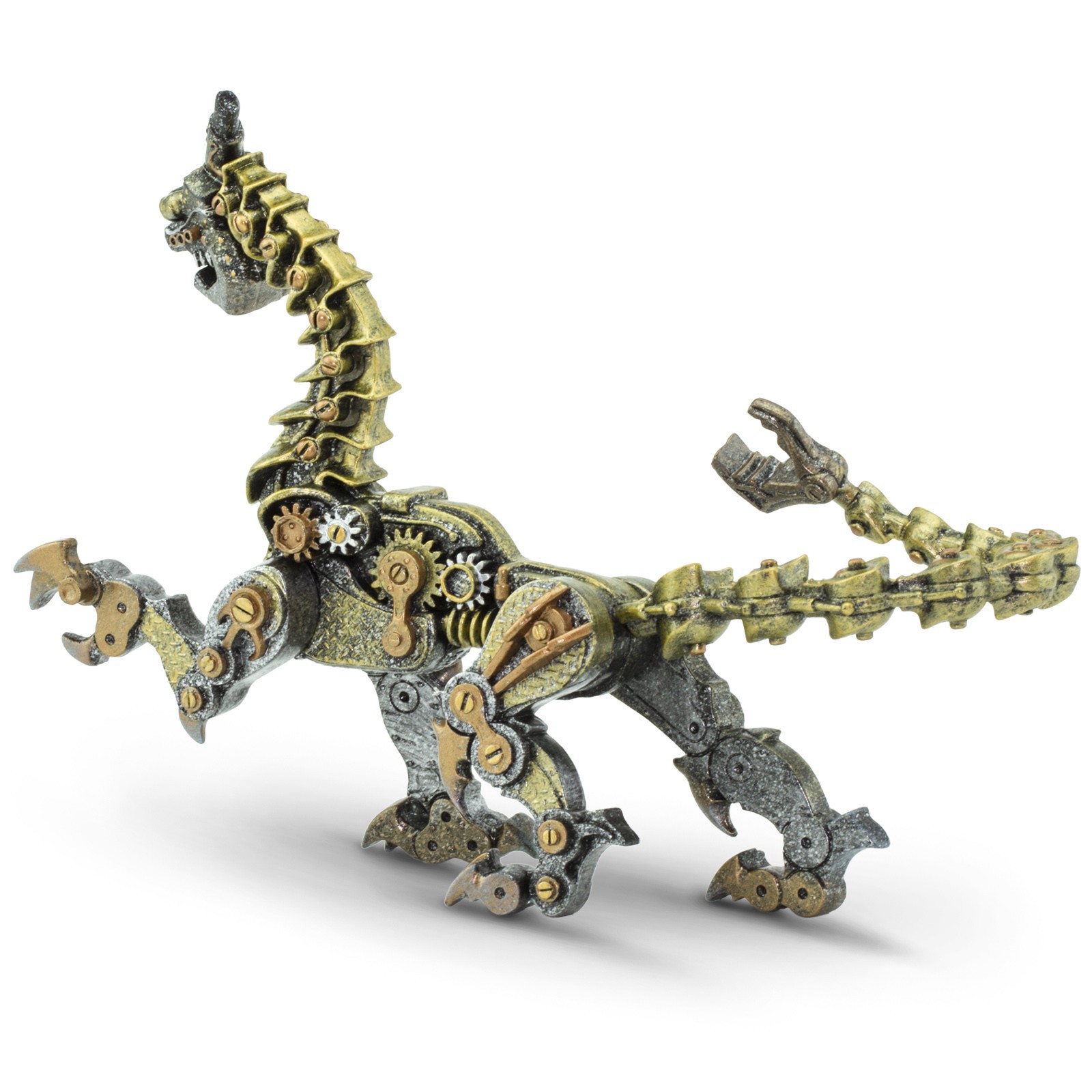 slide 4 of 4, Safari Ltd. Safari Ltd Steampunk Dragon Toy, 7.09 in x 2.95 in x 5.31 in