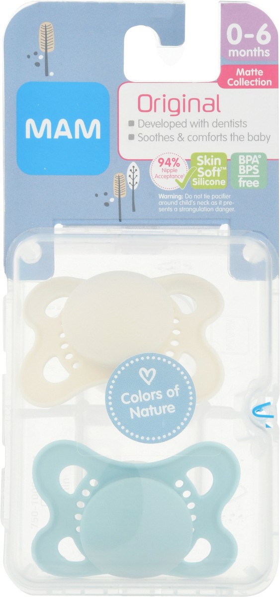 slide 9 of 12, MAM Original 0-6 Months Pacifier 1 ea, 1 ct