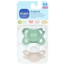 MAM Original 0-6 Months Pacifier 1 ea