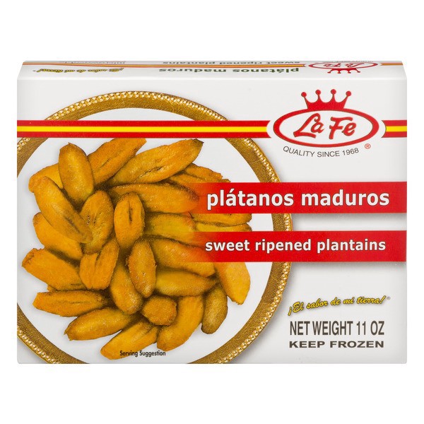 slide 1 of 1, La Fe Sweet Plantains, 11 oz