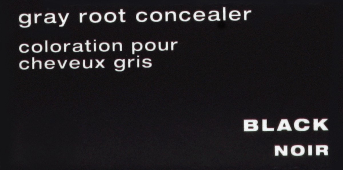 slide 2 of 4, Mineral Fusion Gray Root Concealer, Black, 0.28 oz