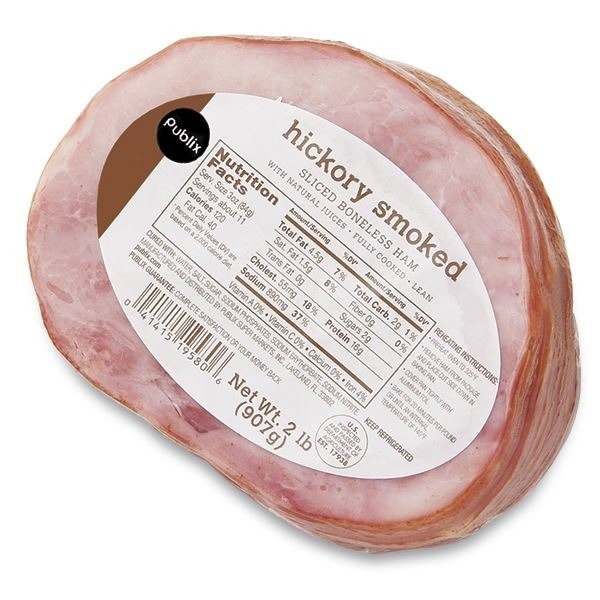 slide 1 of 1, Publix Hickory Smoked Ham, 2 lb