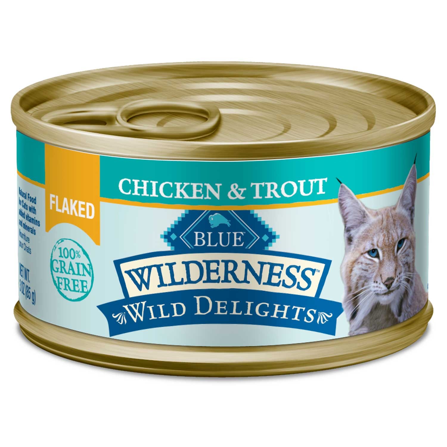 Blue Buffalo Wilderness Wild Delights Chicken & Trout in Gravy Canned