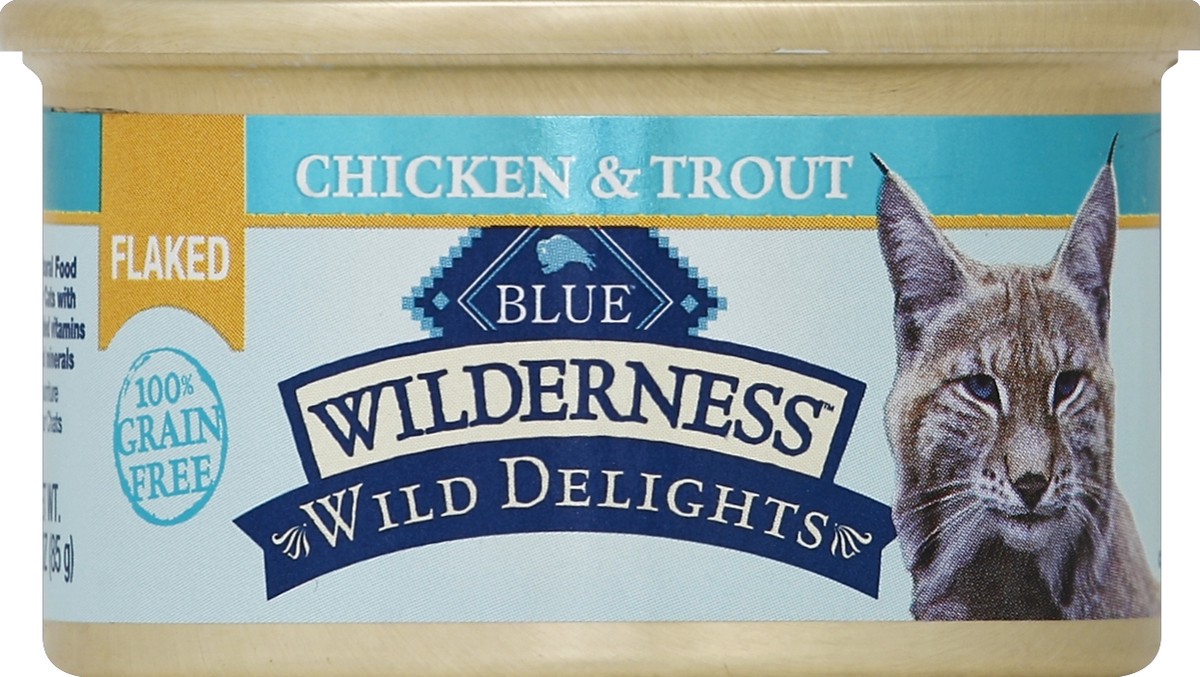 slide 1 of 2, Blue Food for Cats 3 oz, 3 oz