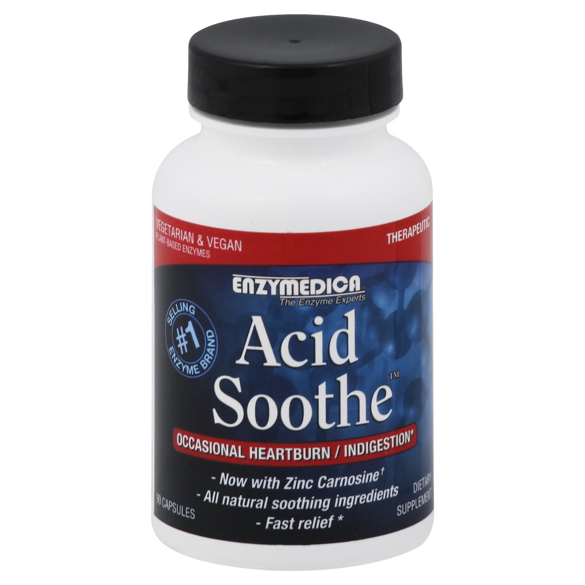 slide 2 of 2, Enzymedica Acid Soothe Capsules, 90 ct