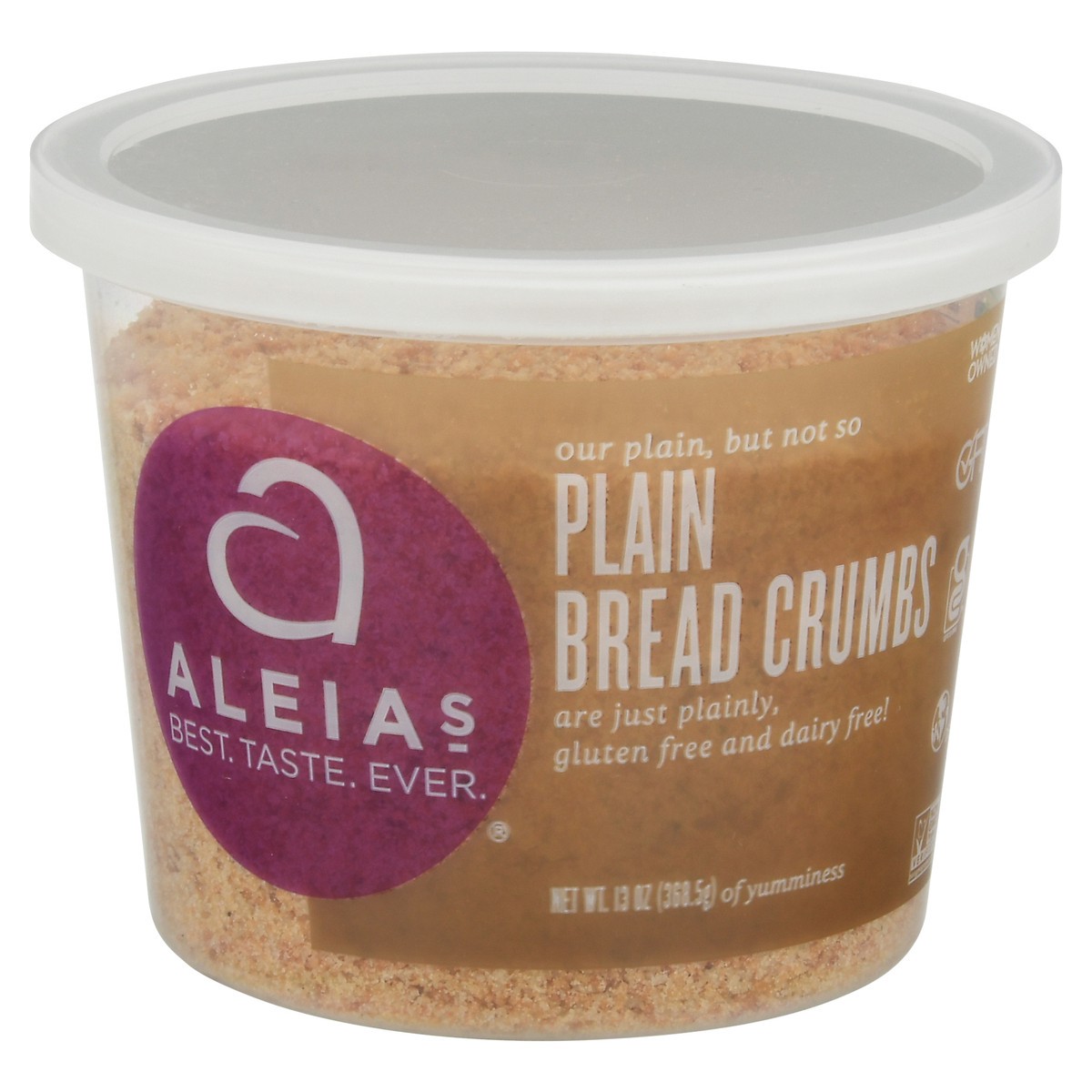 slide 1 of 9, Aleia's Gluten-Free Plain Bread Crumbs, 13 oz