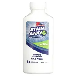 Stain Away Plus Denture Cleanser 8.1 oz