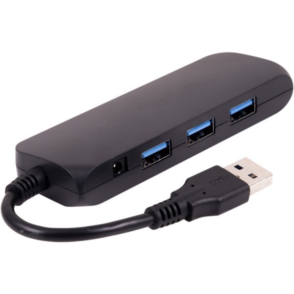 slide 3 of 6, Ativa 4-Port Usb 2.0 Hub, Black, 41512, 1 ct