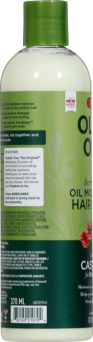 slide 8 of 12, ORS Olive Oil Moisturizing Hair Lotion 12.5 fl oz, 12.50 fl oz