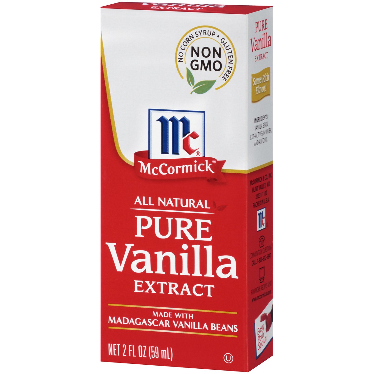 slide 3 of 9, McCormick Pure Vanilla Extract, 2 fl oz, 2 fl oz
