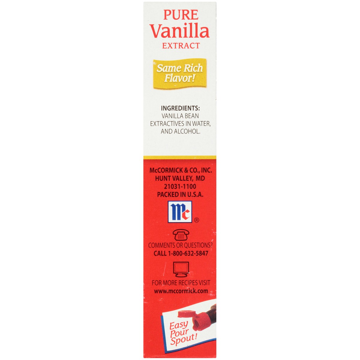 slide 8 of 9, McCormick Pure Vanilla Extract, 2 fl oz, 2 fl oz