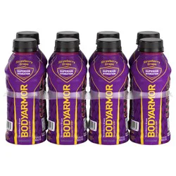 BODYARMOR Sports Drink Strawberry Grape, Coconut Water Hydration, Natural Flavors With Vitamins, Potassium-Packed Electrolytes, 12 fl oz, 8 Pack