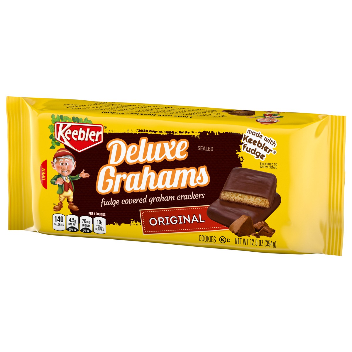 slide 6 of 14, Keebler Deluxe Grahams Original Cookies - 12.5 oz, 12.5 oz