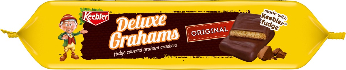 slide 9 of 14, Keebler Deluxe Grahams Original Cookies - 12.5 oz, 12.5 oz