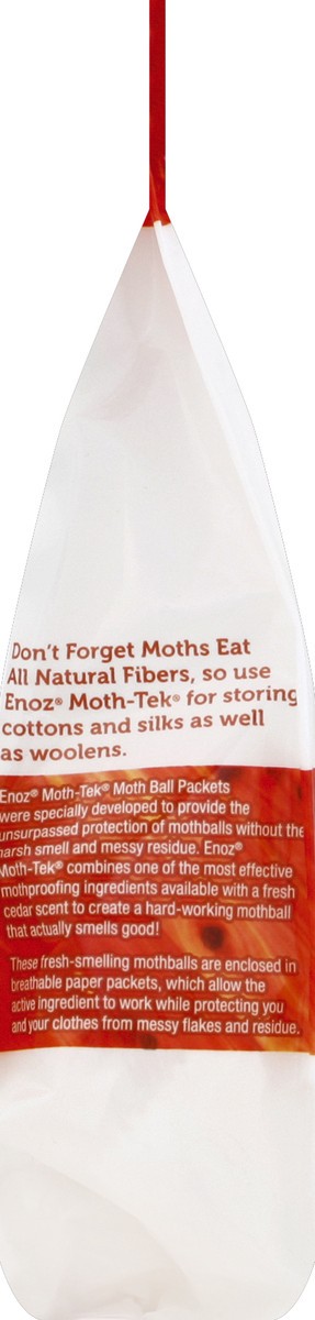 slide 4 of 4, Enoz Moth Balls Packets, Cedar Scented, 6 Ounce, 6 oz