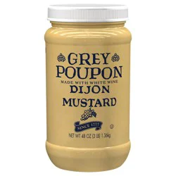 Grey Poupon Dijon Mustard, 48.0 oz Jar
