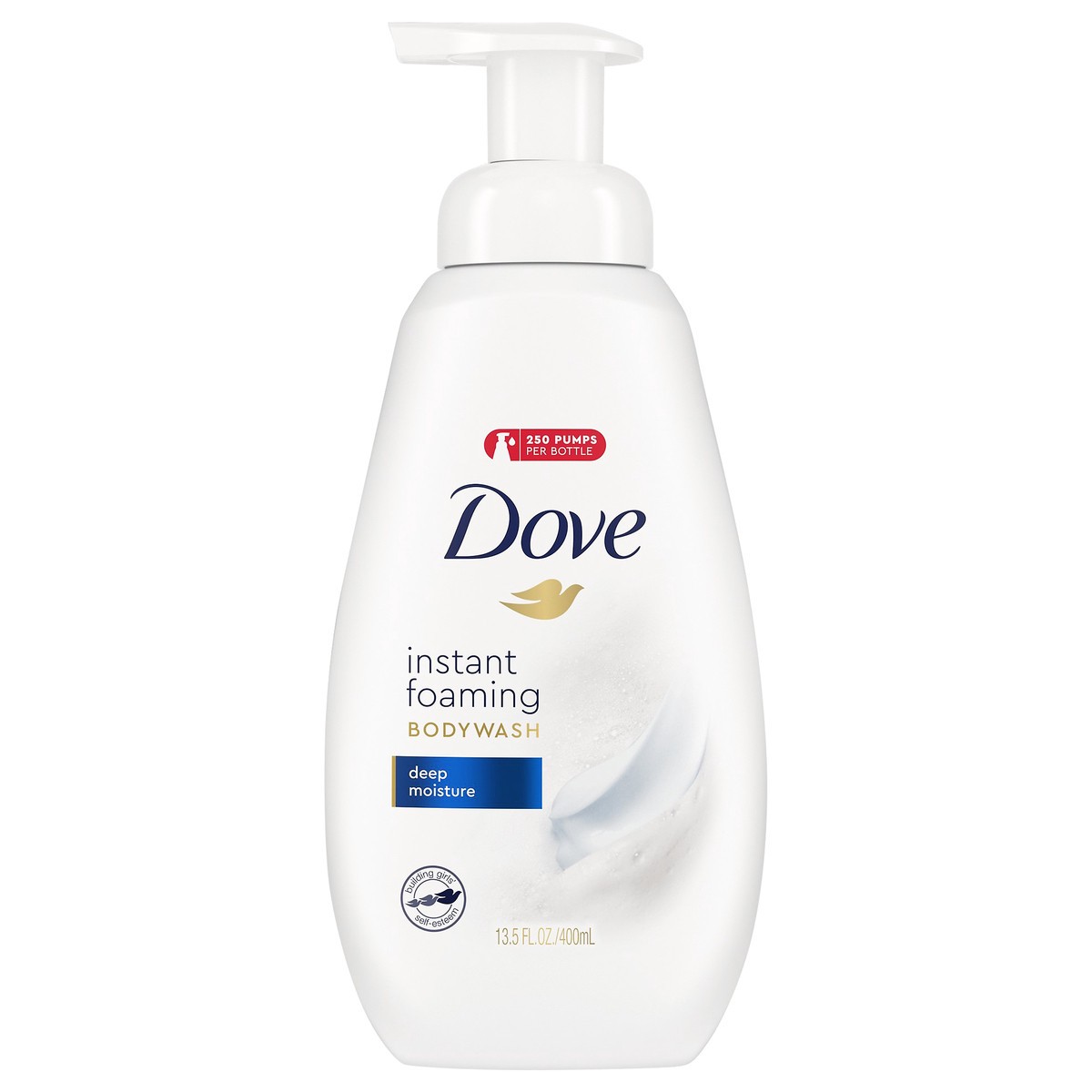 Dove Shower Foam Deep Moisture Body Wash 13.5 oz Shipt