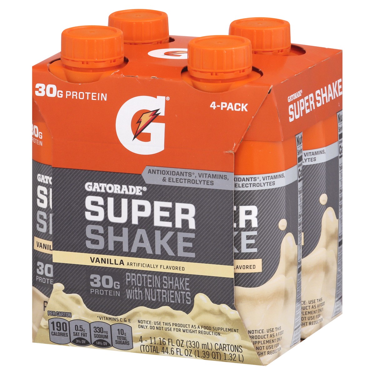 Gatorade Super Shake Vanilla Protein Shake, 11.16 fl oz - Kroger
