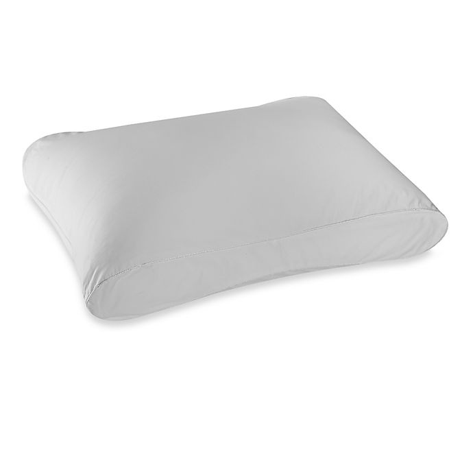 slide 1 of 1, Therapedic Dacron Memorelle Fiber King Side Sleeper Pillow - White, 1 ct