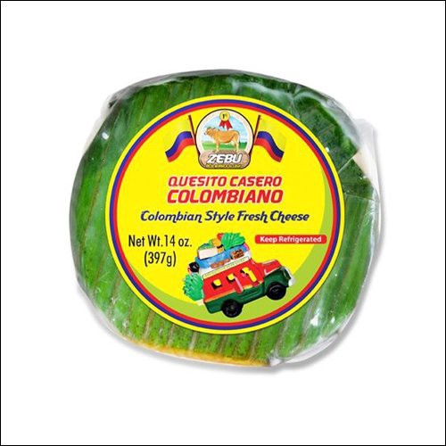 slide 1 of 1, Zebu Qsto Casero Colmb, 14 oz