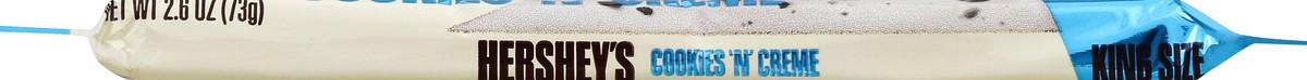 slide 4 of 6, Hershey's Candy Bar Cookies N Creme King Size Bar, 2.6 oz