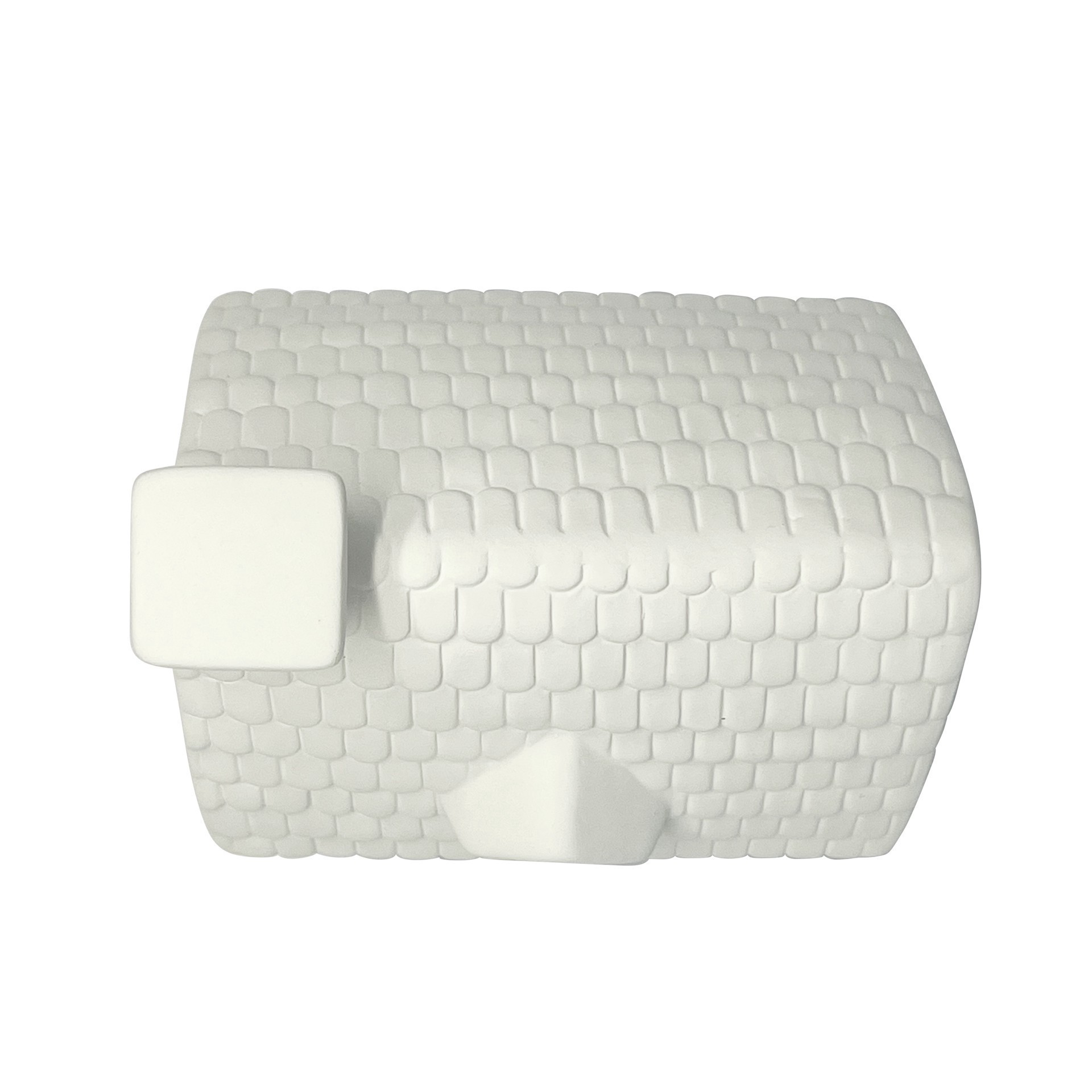 slide 5 of 7, 6.25" Diy Ceramic Cottage Figurine By Make Market, 5.31 in x 4.25 in x 6.22 in